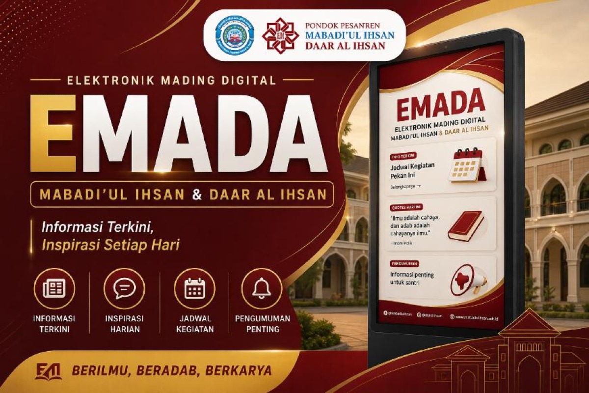 Elektronik Mading Digital Mabadi'ul Ihsan